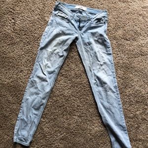 Hollister Light Blue Skinny Jeans